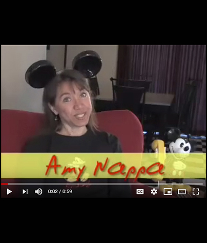 Still Photo: Amy Nappa on YouTube (404x474px)