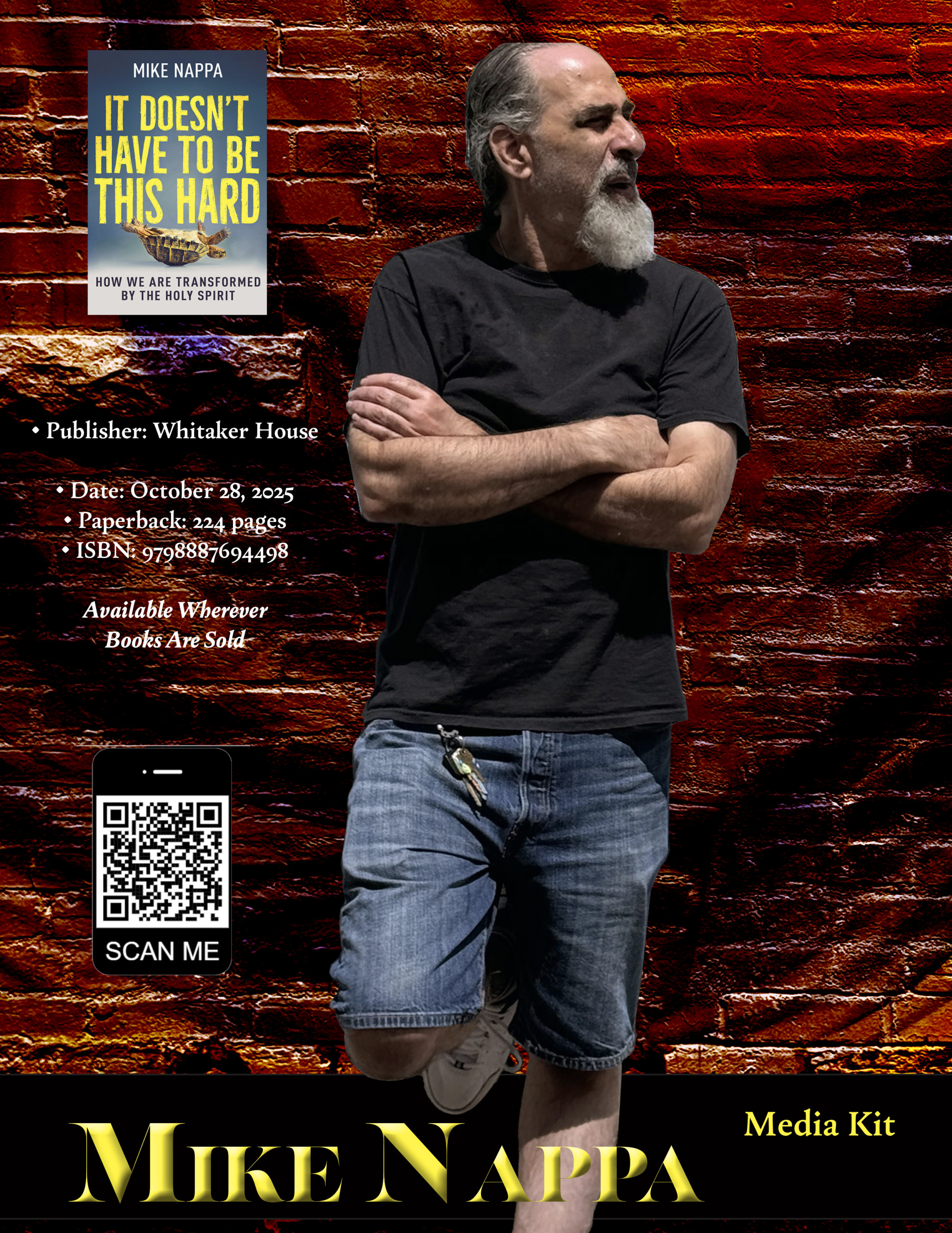 Media Kit Cover: Mike Nappa (2025)