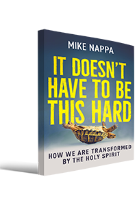 Book Cover (3D version): It Doesn't Have to Be This Hard by Mike Nappa