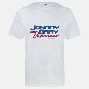 Johnny Grav & The Visioneer™: Logo Shirt 1, white