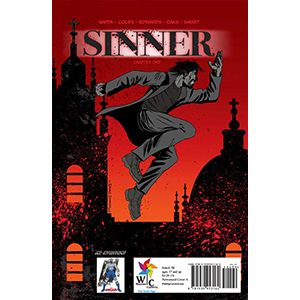 Sinner #1, Newsstand Cover